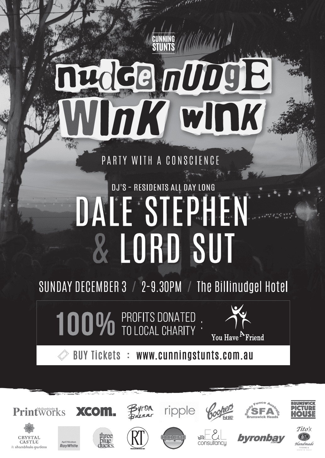 Nudge Nudge Wink Wink - Sun 3 Dec 2017